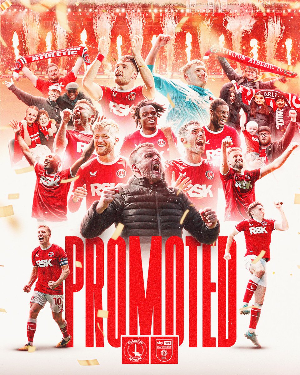 🚀查尔顿升级附加赛决赛击败莱顿东方，时隔五年重回英冠